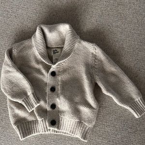 Baby knit cardigan